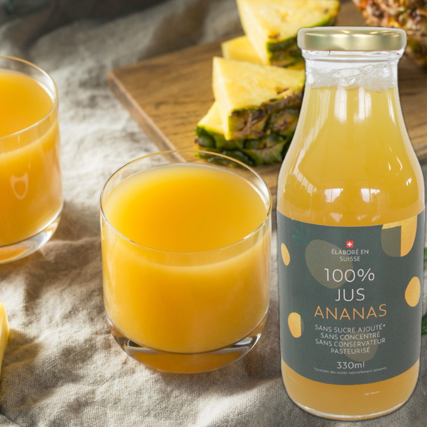 bouteille de jus ananas
