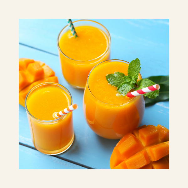 nectar de mangue paille